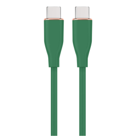 Gembird CC-USB2S-CMCM-1.5M-G Cable USB 2.0 Tipo-C a Tipo-C, Carga Rápida 60W PD, 1.5m, Silicona Verde Precio: 6.50000021. SKU: B19ZFEDBC5