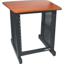QUIKLOK Soporte Rack 12U con Bandeja Superior Cerezo 735x610x530 mm Precio: 216.5000002. SKU: B127NGXJTX