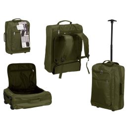 Mochila Trolley Cabina Verde Arte Regal 35x51x18 cm, 31.5 L, Poliéster (6 Unidades) Precio: 139.79000046. SKU: B14XRESVYW