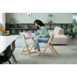 Maxi Cosi Kit de recién nacido Nesta Silla de madera High, desde el nacimiento hasta los 9 kg, más allá del cielo gris Maxi Cosi Kit de recién nacido Nesta Silla de madera High, desde el nacimiento hasta los 9 kg, más allá del cielo gris