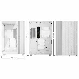 be quiet! Light Base 900 DX Full Tower PC Blanco con Ventana de Vidrio Templado e Iluminación RGB para Placas Base ATX, EATX, XL-ATX
