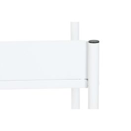 Estantería Home ESPRIT Blanco Metal 120 x 30 x 76 cm Estantería Home ESPRIT Blanco Metal 120 x 30 x 76 cm