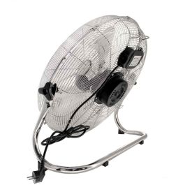 Ventilador de suelo, 100 W, ø45 cm, alta velocidad, plateado Ventilador de suelo, 100 W, ø45 cm, alta velocidad, plateado