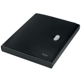 Leitz Carpeta de Proyectos DIN A4 Polipropileno Lomo 38 mm Negro Reciclado