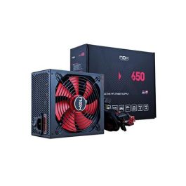 NOX Fuente de Alimentación 650W NXS650 87+ PFC Activo ATX Negro Rojo 14cm Silenciosa Precio: 53.78999945. SKU: S0204371