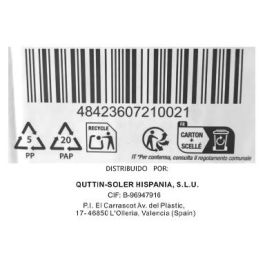 Quttin Abridor-Sacacorchos Profesional con Muelle, 12.5x3 cm, 84 gr (24 Unidades) Quttin Abridor-Sacacorchos Profesional con Muelle, 12.5x3 cm, 84 gr (24 Unidades)