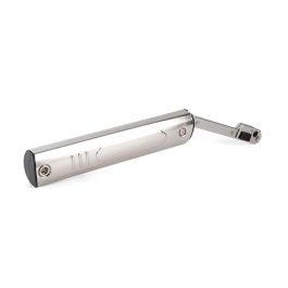 HERRAJES ALK Kora Mecanismo Elevador Ascendente para Muebles de Cocina y Salón, Puertas Madera/Aluminio con Enganches CLIP Níquel
