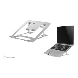 Neomounts NSLS085SILVER Soporte para portátil 10-17" - plegable - compacto - universal, Plata, Aluminio, 25,4 cm (10"), 43,2 cm (17"), 254 - 431,8 mm (10 - 17")
