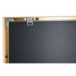 Cuadro Home ESPRIT Amarillo Azul Blanco Verde Dorado Tropical 80 x 3,5 x 120 cm (2 Unidades)