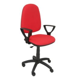 Piqueras y Crespo Silla de oficina Ayna 04CPBALI350BGOLF ergonómica asiento y respaldo acolchados color rojo