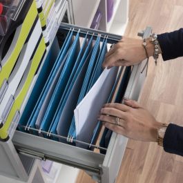 Archivo 2000 Módulo Archisystem para Carpetas Colgantes DIN A4 y Folio 356x474x303 mm Gris