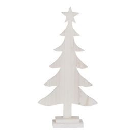 Árbol de Navidad Blanco Madera de Paulonia Árbol 40 x 2 x 80 cm Precio: 24.50000014. SKU: B163APX7AJ