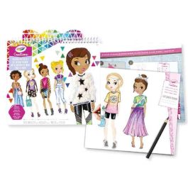 Crayola Súper Álbum I Love Fashion Creations: ¡Crea tu propia colección de moda! Incluye pegatinas. Ideal para 6 a 99 años.