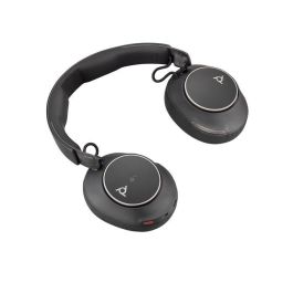 Poly Voyager Surround 80 UC Auriculares Bluetooth con Supresión Ruido y Micrófono sin Brazo, Certificado Microsoft Teams, USB-C