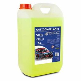 Occ Motorsport OCC3542 Anticongelante Orgánico Amarillo G12 50% -34ºC 5L para Motor Coche Alta Protección Corrosión y Sobrecalentamiento