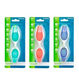 Bestway Gafa Natacion Junior Correa Silicona Color Surtido Antivaho +7 Años Playa y Piscina 21049