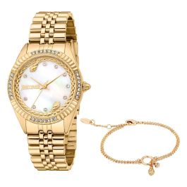 Reloj Mujer Just Cavalli ANIMALIER SPECIAL PACK + BRACELET Dorado (Ø 30 mm) Precio: 179.49999947. SKU: B16X48C85A