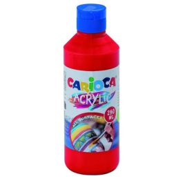 Botella Pintura Acrilica 250 Ml. Rojo Carioca 40431/10 Precio: 9.5000004. SKU: B15S9NYCDB