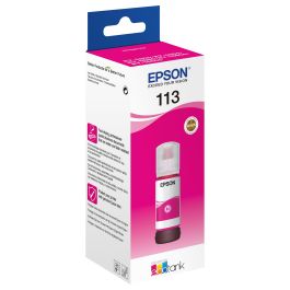 Epson Tinta Ecotank 113 Magenta para Et-5850, Et-5800, Et-16650, Et-16600, Et-5880, Et-5170