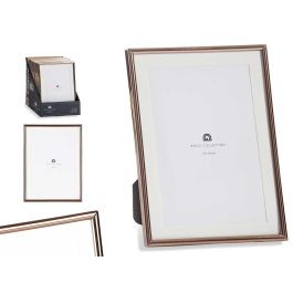 Portafotos de acero y cristal en color cobre 13x18 cm - Giftdecor (24 Unidades) Precio: 65.94999972. SKU: S3609445