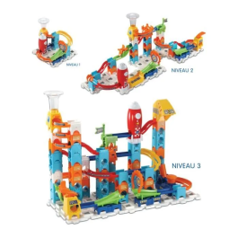 Vtech Marble Rush Rocket Set Electronic M100E Circuito de Bolas con 79 Piezas y 10 MarbleBeads para Niños +4 Años
