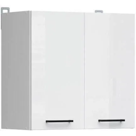 Junona Mueble Alto MH2P60BL 60 cm - 2 puertas - Blanco brillante