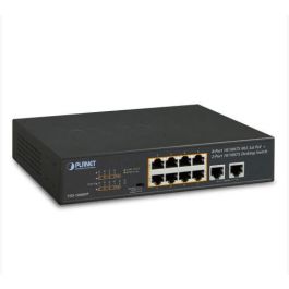 Planet FSD-1008HP Switch PoE+ 8 Puertos 10/100TX 802.3at 120W + 2 Uplink. Modo Extendido 250m para Vigilancia IP, sin ventilador. Planet FSD-1008HP Switch PoE+ 8 Puertos 10/100TX 802.3at 120W + 2 Uplink. Modo Extendido 250m para Vigilancia IP, sin ventilador.