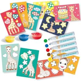 SES Creative Sophie la Jirafa - Kit de Actividades Artísticas 2 en 1: Colorear, Pintar con Dedos y Marcadores Lavables SES Creative Sophie la Jirafa - Kit de Actividades Artísticas 2 en 1: Colorear, Pintar con Dedos y Marcadores Lavables