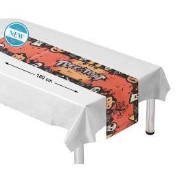 Camino de Mesa Halloween Trick or Treat 180x35 cm con Letras Decoradas Precio: 1.88999943. SKU: B15TPW2NZ2