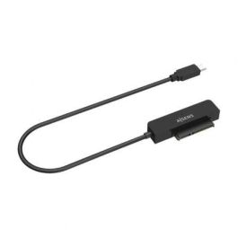 Aisens ASE-25C04B Adaptador USB-C a SATA para Discos Duros 2.5" HDD/SSD - USB 3.1 Gen1 (5.0Gbps) con UASP Negro