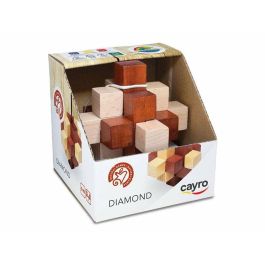 Cayro Diamond Rompecabezas Tridimensional de Madera FSC 10x10 cm para Desarrollar la Lógica y Habilidad en Niños y Niñas a partir de 6 años Precio: 9.20568. SKU: B1A3M29MYE