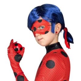 Disfraz ladybug con mono, guantes, cubre botas, antifaz, peluca, yo-yo y pendientes talla 9-11 años Disfraz ladybug con mono, guantes, cubre botas, antifaz, peluca, yo-yo y pendientes talla 9-11 años