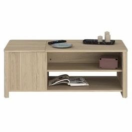 Parisot 0191TABA Mesa de centro rectangular BETTY, tablero de partículas con recubrimiento de papel, acabado roble, L110 H42 D60 cm Parisot 0191TABA Mesa de centro rectangular BETTY, tablero de partículas con recubrimiento de papel, acabado roble, L110 H42 D60 cm