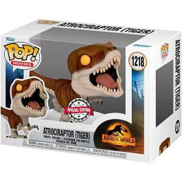 Funko Figura POP Jurassic World Atrociraptor Tiger Exclusiva Vinilo Caja Regalo con Ventana Precio: 19.94999963. SKU: B1BFCX4CJ9