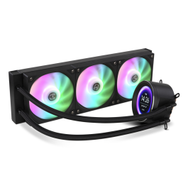 NOX Hummer X-360 LCD Kit Refrigeración Líquida All-in-One Procesador, Pantalla LCD, RGB, Radiador 360mm, Negro, Compatible Intel AMD Precio: 142.49999995. SKU: B16EC84GSP