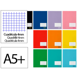 Liderpapel Libreta A5+ Smart 16 Hojas 75gr Cuadro 4mm Con Margen Precio: 11.1441. SKU: B155NBKJGY