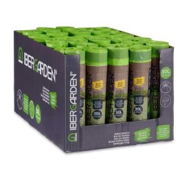 Bolsa Basura Autocierre Perfumada 30L 15Uds Verde Ibergarden - 55x55 cm (24 Unidades) Bolsa Basura Autocierre Perfumada 30L 15Uds Verde Ibergarden - 55x55 cm (24 Unidades)