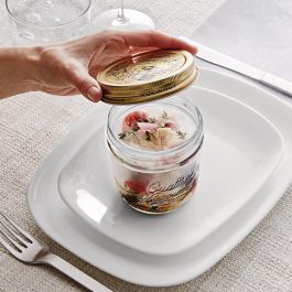 Set 3 Tapas Inox Quattro Stagioni Bormioli Rocco 56 mm Set 3 Tapas Inox Quattro Stagioni Bormioli Rocco 56 mm
