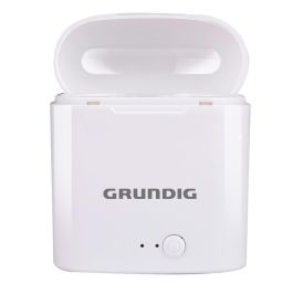 Grundig Auriculares Inalámbricos Earbuds Bluetooth con Micrófono, Estuche de Carga USB-C, Blanco, 2h Autonomía Grundig Auriculares Inalámbricos Earbuds Bluetooth con Micrófono, Estuche de Carga USB-C, Blanco, 2h Autonomía