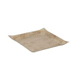 Bandeja Beige Dorado 26 x 26 x 2 cm Precio: 16.94999944. SKU: B1C54P9DKE