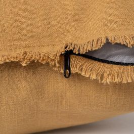 Cojín Mostaza 70% Algodón / 30% Lino 60 X 60 cm