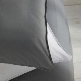 Funda nórdica - TODAY - CHARME - Algodón de 57 hilos - Gris claro x Dune Constance - 260 x 240 cm Funda nórdica - TODAY - CHARME - Algodón de 57 hilos - Gris claro x Dune Constance - 260 x 240 cm