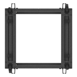 Lanberg Armario Rack OR01-6112-B Independiente 12U Negro