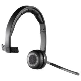 Logitech H820e Auriculares Inalámbricos Mono para Oficina/Centro de Llamadas, Negro