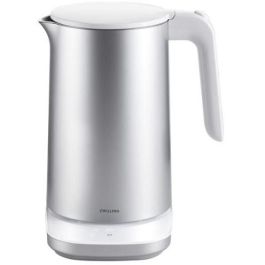 Zwilling ENFINIGY Wasserkocher Pro, Hervidor Eléctrico 1.5L, 1850W, Termostato, Acero Inoxidable, Plata