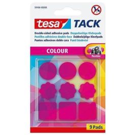 Almohadilla Adhesiva Tesa Tack Rosa 9 Unidades (Set de 20) Precio: 92.8433. SKU: B12844WZ46