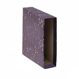 Dohe Funda Archivador A4 Lomo Ancho Cartón Forrado Negro Jaspeado Precio: 0.90000042. SKU: BIX09142