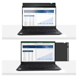 StarTech 133L-PRIVACY-SCREEN Filtro de Privacidad para Portátil 13.3in 16:9 Pantalla Ancha Reducción de Luz Azul Mate/Brillante Antideslumbrante