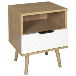 Home Deco Factory Mesita de Noche con Cajón Bicolor - 40x35 cm, Altura 49 cm Home Deco Factory Mesita de Noche con Cajón Bicolor - 40x35 cm, Altura 49 cm Precio: 48.50000045. SKU: B14K5FNWDH