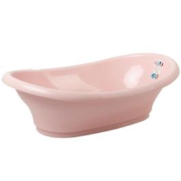 Thermobaby Bañera Vasco rosa empolvado – Diseño moderno con forma de cuenco y borde redondeado para lavado seguro de bebé. Precio: 43.68999998. SKU: S7102651